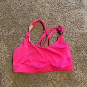 Lululemon sports bra- hot pink - Lulu